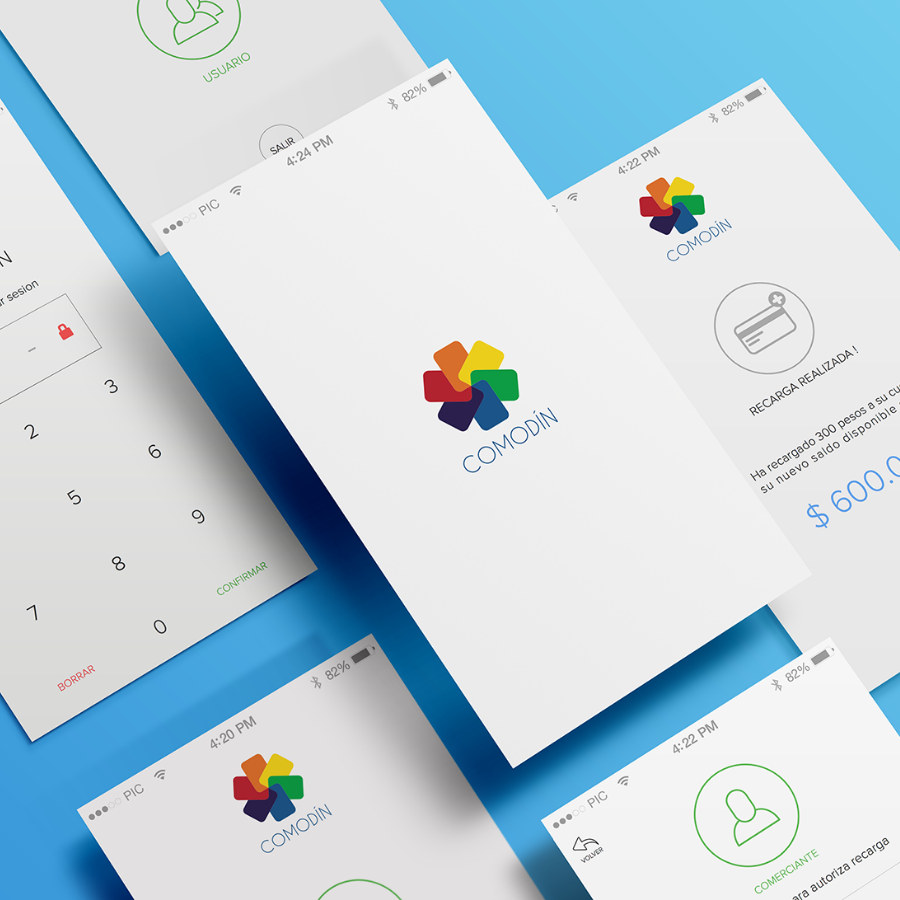 Comoíin Payment System Ui UX App