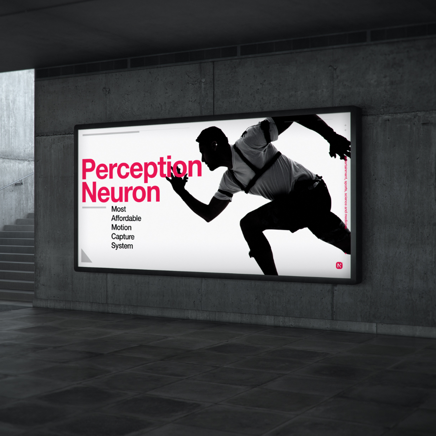 PN3 Perception Neuron Big Format Ads