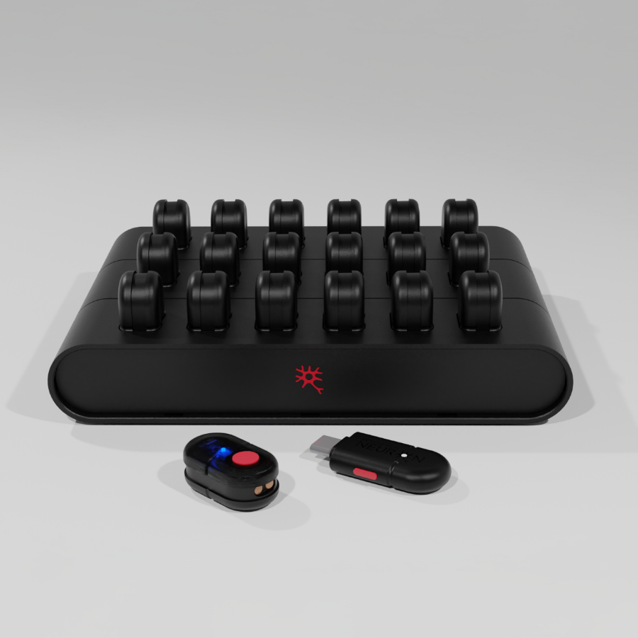 PN3 Perception Neuron Product Full Body 3D Render