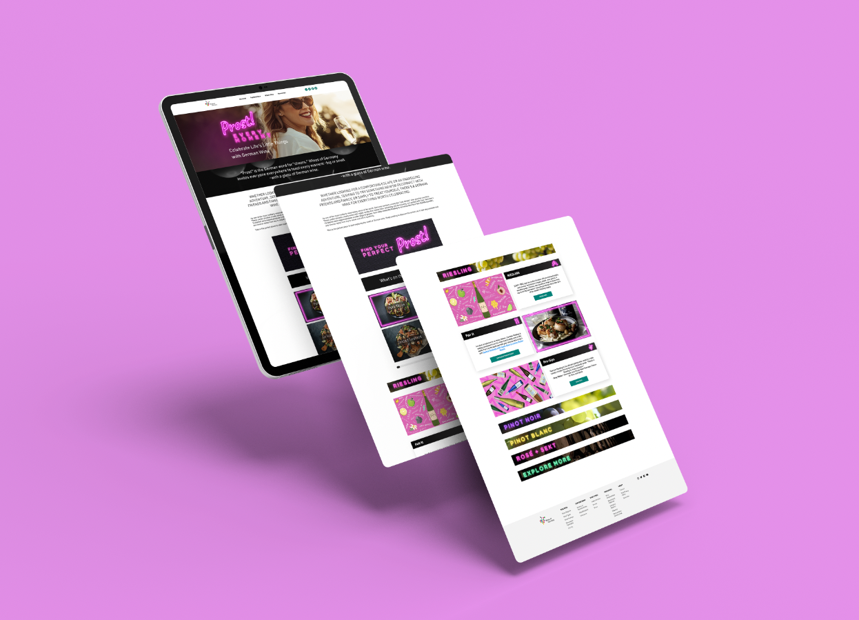 Wines Of Germany Web Design B2B